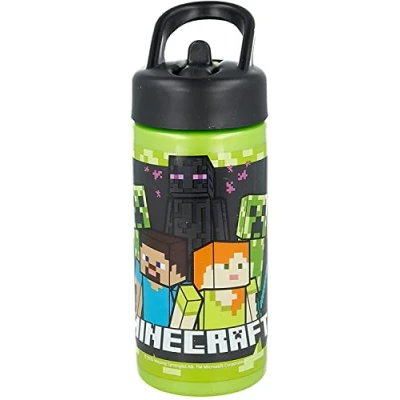 Abbildung von Stor PP SPIELPLATZ FLASCHE 410ML , Kunststoff, MINECRAFT, Bunt