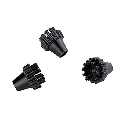 Abbildung von Polti Vaporetto Rundbürsten, Schwarz, 3er Set