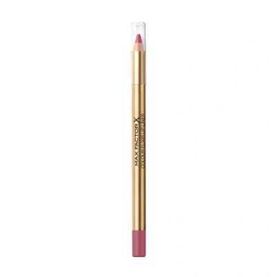 Abbildung von Max Factor Colour Elixir Lipliner, 30 Mauve Moment, Lipliner für ideal definierte Lippen, mit geschmeidiger Textur und mattem Finish, verlängert die Haltbarkeit des Lippenstifts, 5 g