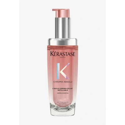 Abbildung von Kérastase Chroma Absolu l’Huile Cicagloss, Aufbauendes Pflege Öl für coloriertes Haar, Farbe und Glanz verstärkende Haarpflege bei gefärbtem Flakon, 30 ml