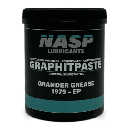 Abbildung von NASP® Graphitpaste Grafit Rostschutz Montagepaste Allzweckpaste Grander Grease 1975 EP Made in Germany (1Kg)