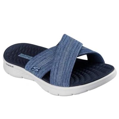 Abbildung von Skechers Damen O t g Womens GO Walk Flex Sandale Impressed, Marineblau, Textil, 37 EU
