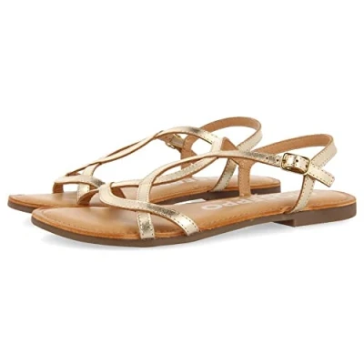 Abbildung von Gioseppo Lamim Riemensandalette, Damen, Größe: 38, Oro Schuhe