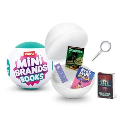 Abbildung von Mini Brands 77493 Books (Single Capsule) Bücher Überraschungskapsel, Serie 1