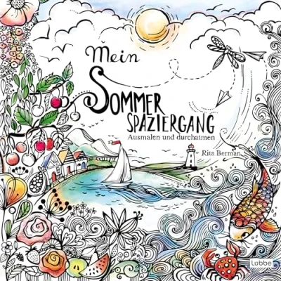 Abbildung von Mein Sommerspaziergang: Ausmalen und durchatmen (Die Welt wird bunt, Band 2)