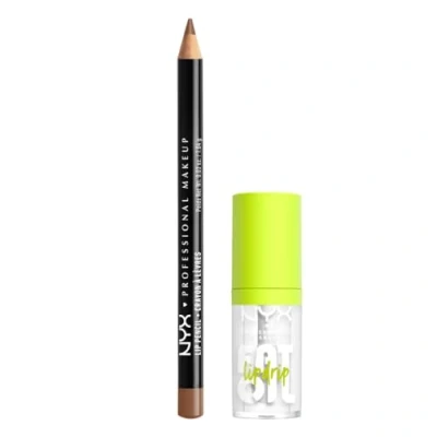 Abbildung von NYX Professional Makeup SLIM LIP Pencil + FAT OIL DRIP SET Set, Größe: One Size,