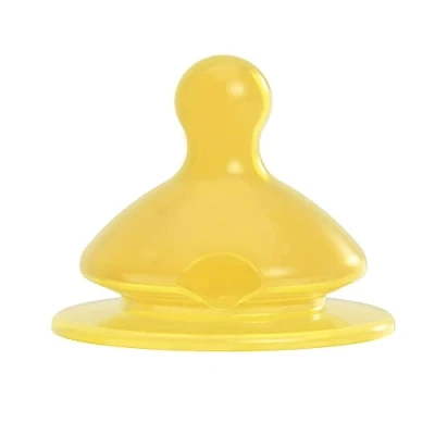 Abbildung von nip Flaschensauger kirschförmig für Cherry Green Weithalsflasche, Trinksauger Natur Latex, Anti Colic, von Geburt an, auch die Stillzeit, Sauglochgrösse M