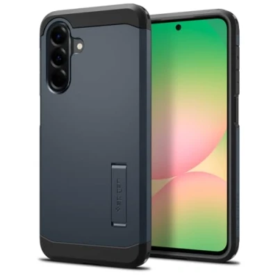 Abbildung von Spigen Tough Armor Hülle für Samsung Galaxy A56 5G Metal Slate