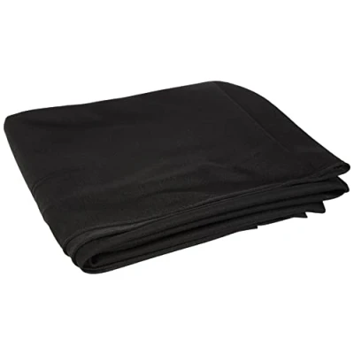 Abbildung von Dynavox HiFi Bespannstoff, Akutik Stoff für Lautsprecher, Maße 150x75 cm, Schwarz