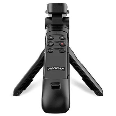 Abbildung von AODELAN Wireless Shooting Grip Tripod with Remote Control for Vlogging, Sony ZV E10,ZV 1F, E10 II, a6100, a6400, a6600, a7 III, a7R IV, a9, a9 Replace GP VPT2BT