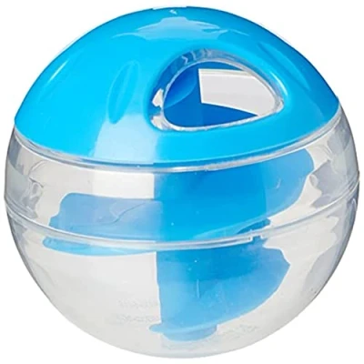 Abbildung von Catit Treat Ball Leckereienball für Katzen, blau, 1 Stück (1er Pack)