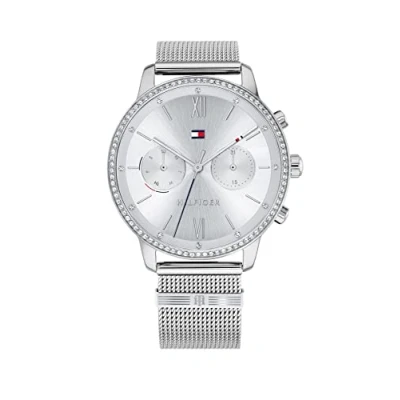 Abbildung von Tommy Hilfiger Casual Uhr silvercoloured, Damen, Größe: One Size, Silver coloured