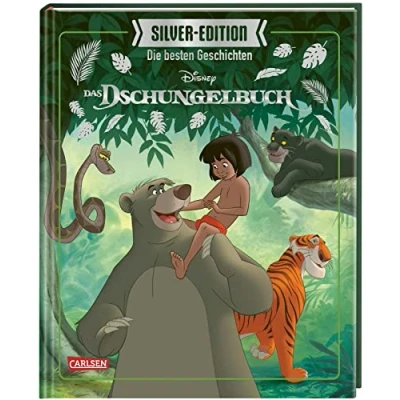 Abbildung von Disney Silver Edition: Die besten Geschichten Das Dschungelbuch: Disney&#039;s Klassiker Dschungelbuch Film 1 und 2 (Disney große Buch mit den Geschichten)