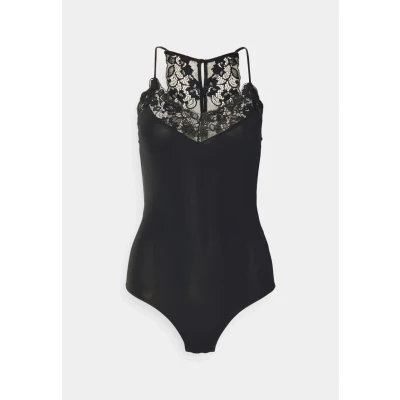 Abbildung von Pieces Pckornelie Strap Bodystocking Body, Damen, Größe: XL, Black