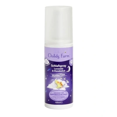 Abbildung von Childs Farm SlumberTime Schlafspray Lavendel und Mondmilch 100 ml Schlafförderndes Duftspray für die Bettwäsche Entspannend beruhigend Kinder ab 6 Monaten älter.