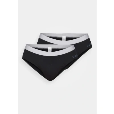 Abbildung von Sloggi MEN GO Brief 2 PACK Slip, Herren, Größe: Large, Black
