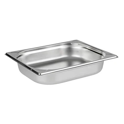 Abbildung von APS 81202 GN Behälter 1/2, Gastronormbehälter Edelstahl/Abmessungen 265 x 325 cm/Höhe 65 mm/Volumen 4 Liter