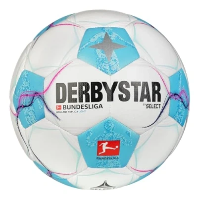 Abbildung von Derbystar Unisex Jugend Bundesliga Brillant Replica Li Ball, Hellblau, 5 EU