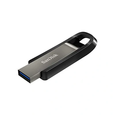 Abbildung von SanDisk Extreme GO USB 3.2 Flash Laufwerk 128 GB (Highspeed USB, Lese und Schreibgeschwindigkeit 400 MB/s 180 MB/s, SecureAccess, RescuePRO Deluxe)