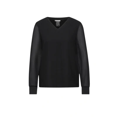 Abbildung von Street One Bluse, Damen, Größe: 36, Schwarz