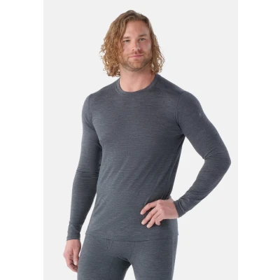 Abbildung von Smartwool Men&#039;s Classic All Season Merino Base Layer Long Sleeve, Iron Heather, L