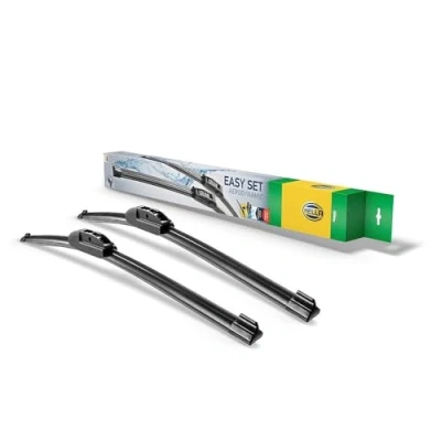 Abbildung von HELLA Easy Set Upgrade Scheibenwischer SetUP5553 Flachblatt Wischer für Linkslenker 550/525mm 22/21&quot; vorne Menge: 2 9XW 358 164 271