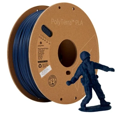 Abbildung von Polymaker PolyTerra PLA Army Blue 1.75mm 1kg