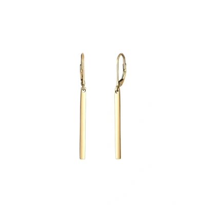Abbildung von Elli GEO LOOK Basic Ohrringe goldcoloured, Damen, Größe: One Size, Gold coloured