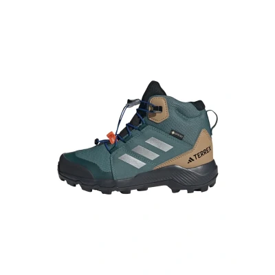 Abbildung von Adidas Terrex MID GTX K Hikingschuh für Kinder, Größe: 28, Preloved teal silver met semi lucid blue Textil/synthetik