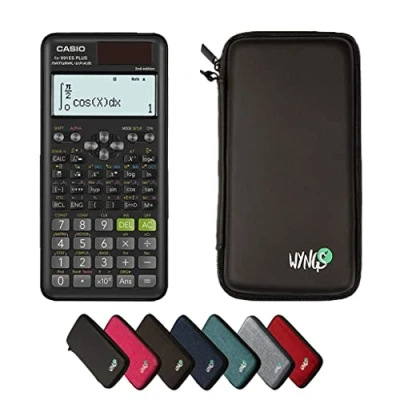 Abbildung von CALCUSO Sparpaket Schwarz mit Taschenrechner Casio FX 991ES Plus 2 (Englisch)