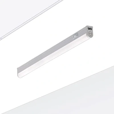 Abbildung von Oktaplex lighting Unterbauleuchte Küche LED Riga 9W Unterbaubeleuchtung mit Schalter warmweiß 3000K erweiterbar Länge: 54cm
