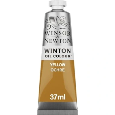 Abbildung von Winsor &amp; Newton 1414744 Winton, feine hochwertige Ölfarbe 37ml Tube mit gleichmäßiger Konsistenz, Lichtbeständig, hohe Deckkraft, Reich an Farbpigmenten Gelber Ocker
