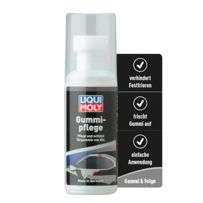 Abbildung von LIQUI MOLY Gummipflege, Art. Nr. 7182 I 75 ml Winter Gummi Pflege Stift als Festfrier Schutz für Türgummis im Kfz Bereich Schutz, &amp; Elastizität Silikonfreie Autogummipflege