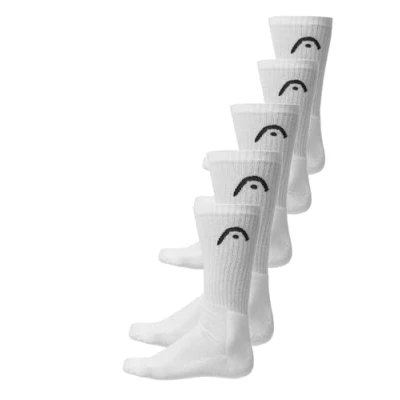 Abbildung von Head Unisex 5ER PACK ALL CREW ECOM Socken, Größe: 43 46, Schwarz