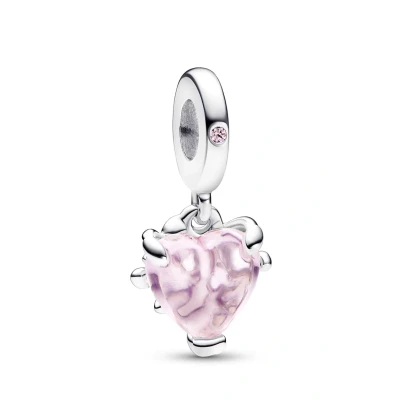 Abbildung von Pandora Family TREE Heart Dangle Charm, Damen, Größe: One Size, Sterling silver