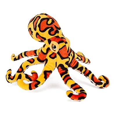 Abbildung von Zappi Co Plüsch Kinder Kuscheltier Weiches Kuschel Plüschtier Teil der Safari Tiere Kollektion, Perfekt für Kinder(25cm)(Tintenfisch)