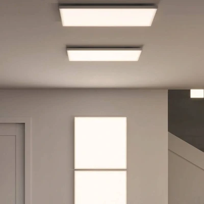Abbildung von Paulmann 79827 LED Panel Velora eckig incl. 1x15,5 Watt dimmbar Deckenlampe Weiß matt Lichtpanel Metall Deckenlicht 2700 K