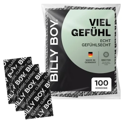 Abbildung von BILLY BOY Kondome The Box 50er Packung 52 mm und 56 (1x50 Stück)