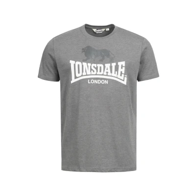 Abbildung von Lonsdale London Herren GARGRAVE T Shirt, Marl Stone, XL