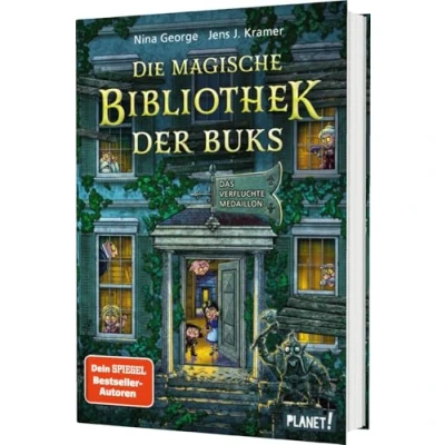 Abbildung von die magische Bibliothek der Buks 2: Das verfluchte Medaillon: Spannend skurriles Fantasy Abenteuer über Macht Bücher (2)