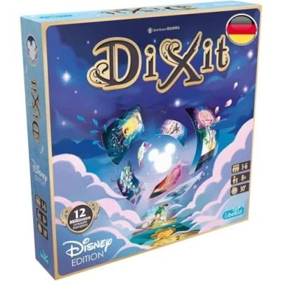 Abbildung von Libellud, Dixit: Disney Edition, Familienspiel, Kartenspiel, 3 6 Spieler, Ab 8+ Jahren, 30 Minuten, Deutsch