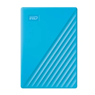 Abbildung von WD My Passport WDBYVG0020BBL Festplatte verschlüsselt 2 TB extern (tragbar) USB 3.2 Gen 1 256 Bit AES Blau