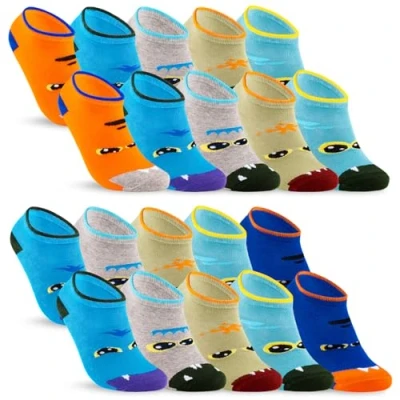 Abbildung von 10 Paar Kinder Sneaker Socken Jungen &amp; Mädchen Baumwolle Kindersocken 56511 (23 26)