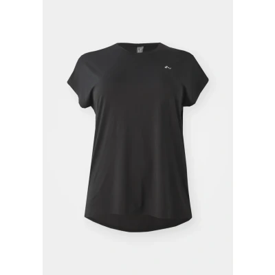 Abbildung von ONLY Play Onpaubree LIFE BAT Loose TEE Tshirt basic, Damen, Größe: 40/42, Black
