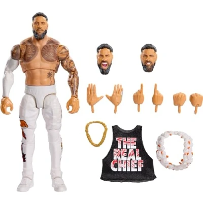 Abbildung von Mattel WWE Ultimate Edition Actionfigur (Jey USO)