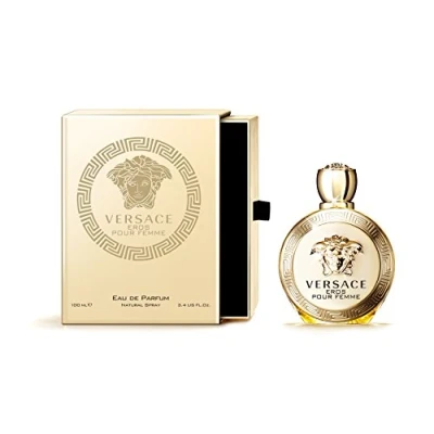 Abbildung von Versace Eros pour Femme, Eau de Parfum, Vaporisateur / Spray 100 ml, 1er Pack (1 x 0.318 kg)