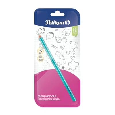 Abbildung von Pelikan Radiergummis, SR 12, Bleistiftform, für technische und künstlerische Zeichnung, Tinte, China Bleistifte aller Härte, 1 Stück