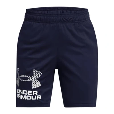 Abbildung von Under Armour TECH LOGO kurze Sporthose Midnight navy für Kinder, Größe: 158 170,