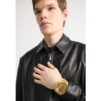 Abbildung von Diesel MEGA Chief Chronograph goldcoloured, Herren, Größe: One Size, Gold coloured