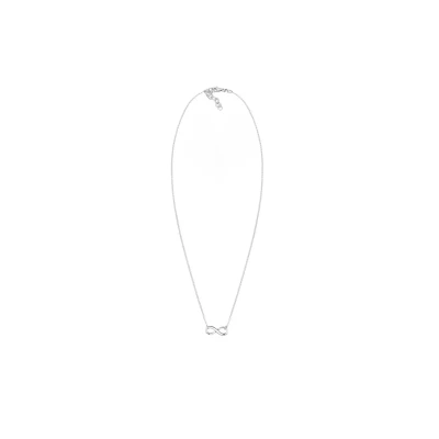 Abbildung von Elli Infinity Halskette silvercoloured, Damen, Größe: 38, Silver coloured